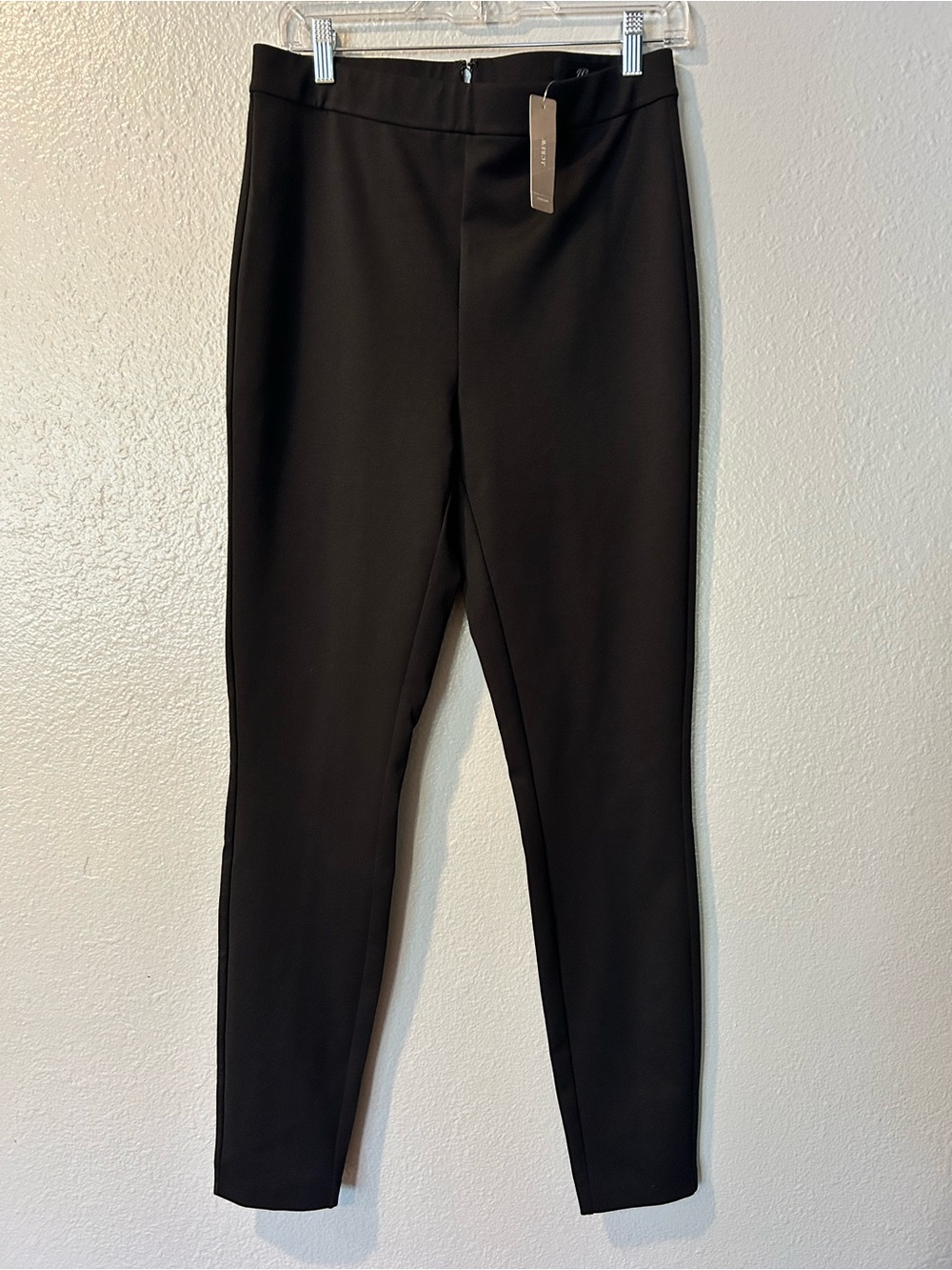 NWT J.Crew Any Day Pant Black Skinny Ponte Tall MT Medium Tall